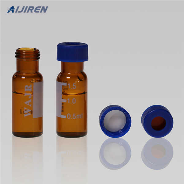 high quality chromatography sample vials closures